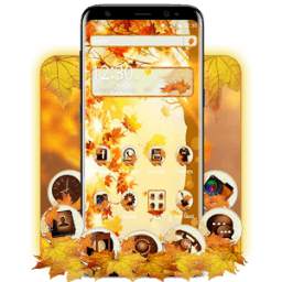 FREE autumn maple leaf tema 1.1.6