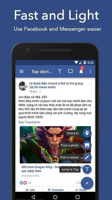 Lite Messenger for Facebook screenshot 7