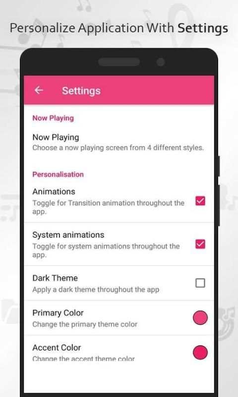 Music Player Mp3 स्क्रीनशॉट 1