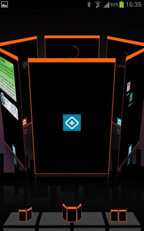 Next Launcher FREE Basic theme screenshot 2