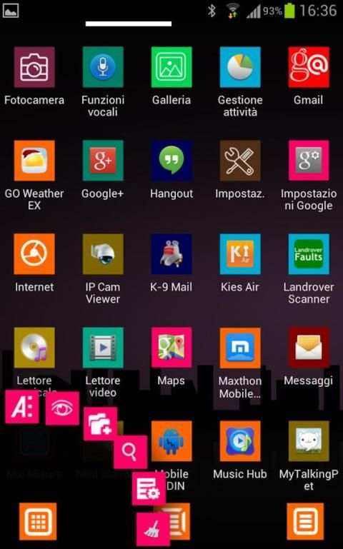 Next Launcher FREE Basic theme 4 تصوير الشاشة