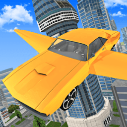 Flying Car Driving 3D icon