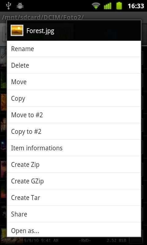 Dual File Manager XT скриншот 5