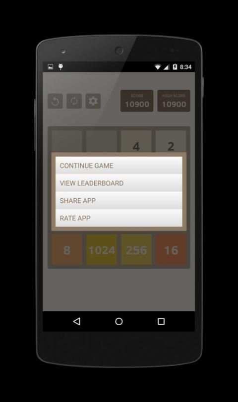 2048 Math Puzzle Game screenshot 3