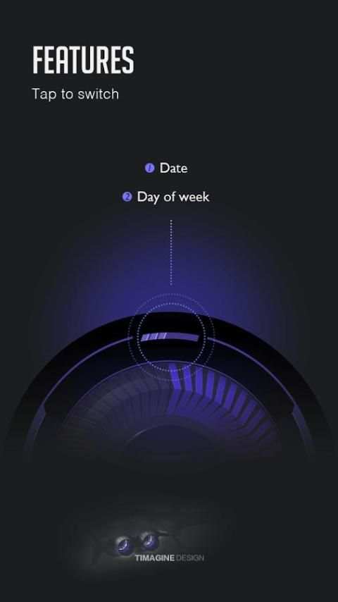 Watch Face Timagine Engine L screenshot 1