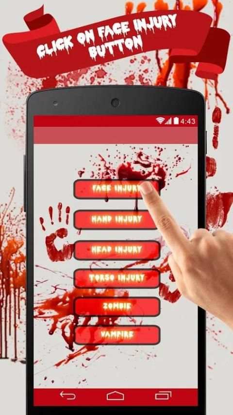 Injury Photo Editor 4 تصوير الشاشة