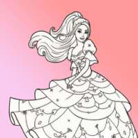 Princess Coloring Game