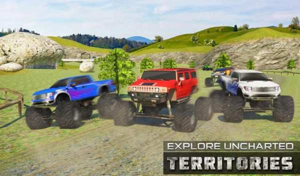 Monster Truck Racing - 4x4 Offroad Rally Racer 3D screenshot 4
