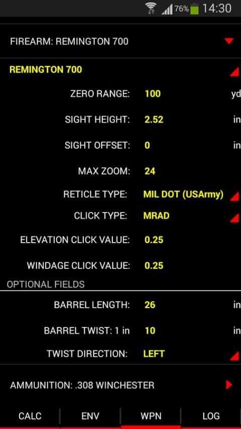 Sniper Calculator Free screenshot 6