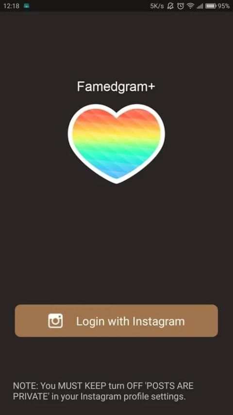 Famedgram 1 تصوير الشاشة