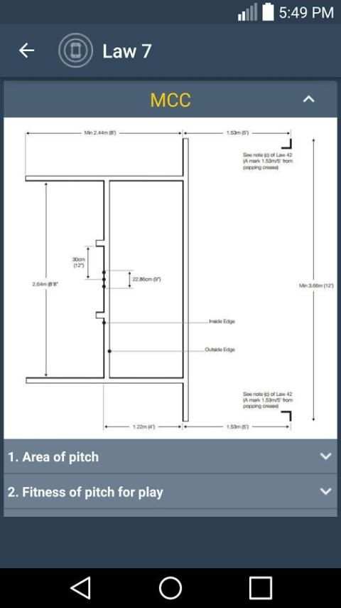 Laws Of Cricket screenshot 2