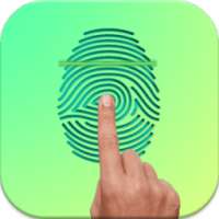 layar kunci sidik jari