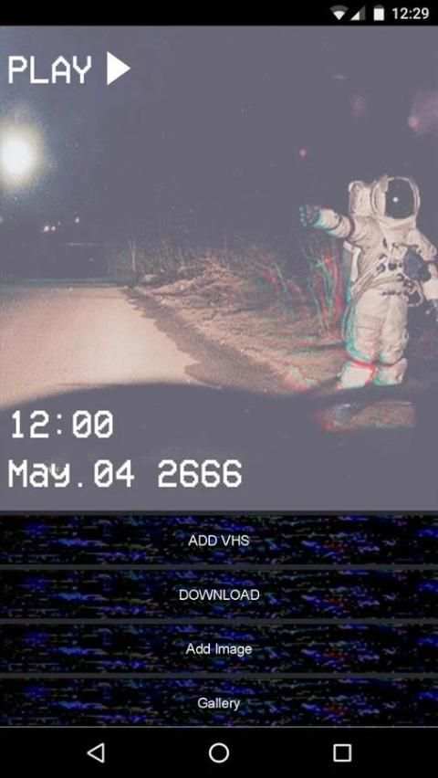 Vhs Camera Glitch Retro and Trippy Effects Editor 2 تصوير الشاشة