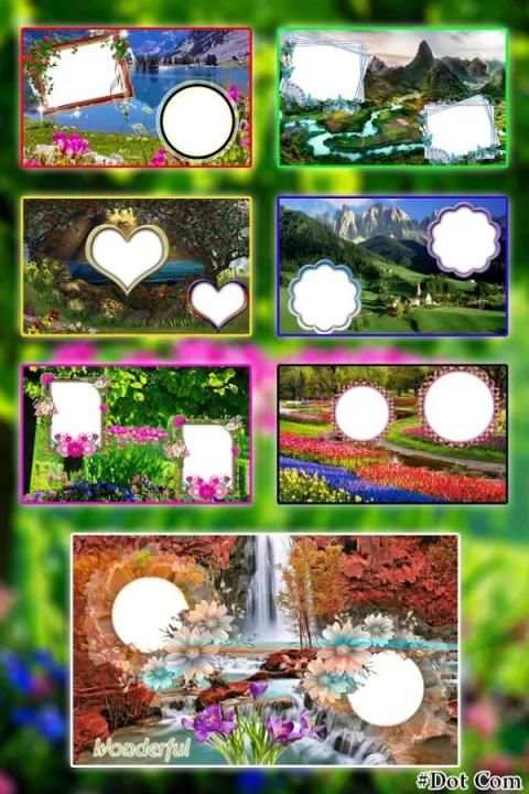 Nature Dual Photo Frame स्क्रीनशॉट 1