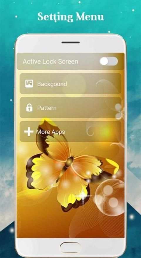 Golden pattern lock 8 تصوير الشاشة