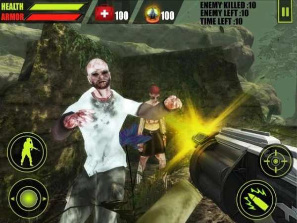 Forest Zombie Hunting 3D screenshot 7