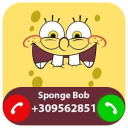 Fake Call From Spongebob أيقونة