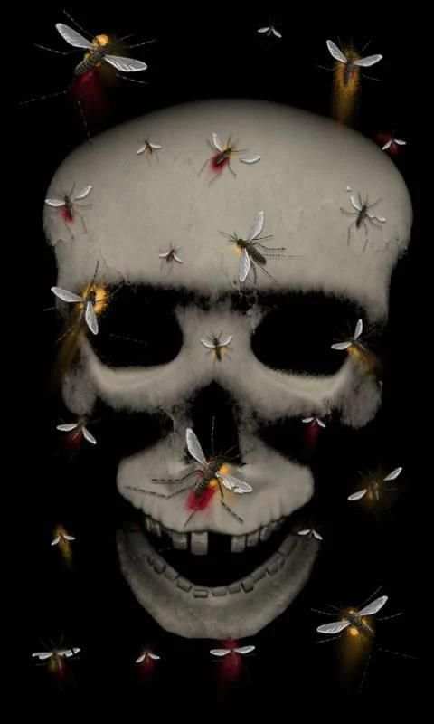Zombie skull free lwp screenshot 4