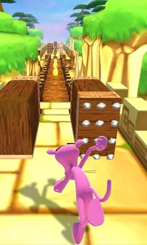Temple Train Panther: Jungle Run 4 تصوير الشاشة