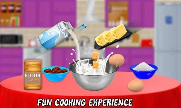 Molten Lava Cake Maker: Fun Cooking Chef Game screenshot 1