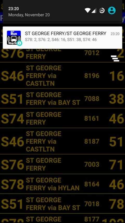 NYC Bus Stop Sign screenshot 1