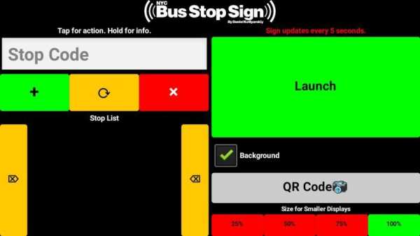 NYC Bus Stop Sign screenshot 4