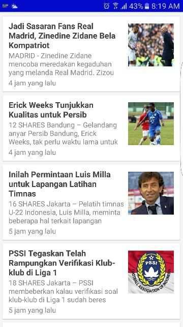 berita sepak bola screenshot 2