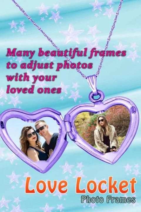Love Locket Photo Frame скриншот 6