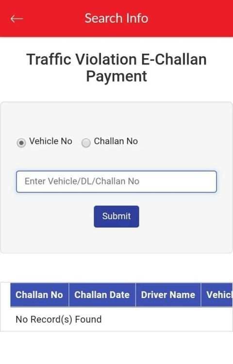Pune Traffic eChallan скриншот 2