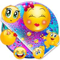 Crazy Emoji Theme for iPhone X, iOS 11 Skin on 9Apps