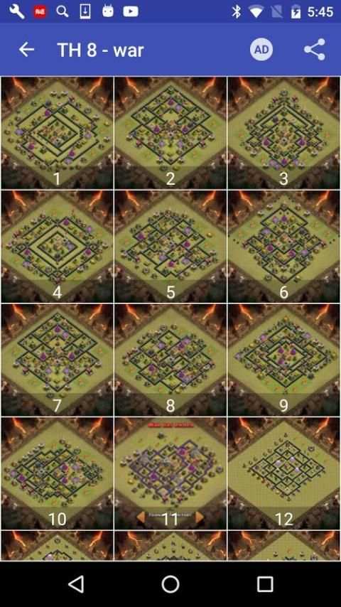Maps of Coc TH8 скриншот 5