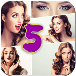 دمج خمسة صور مع بعض icon