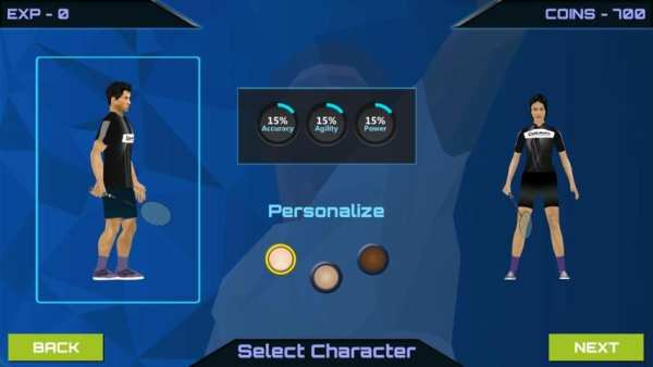 3D Pro Badminton Challenge скриншот 7