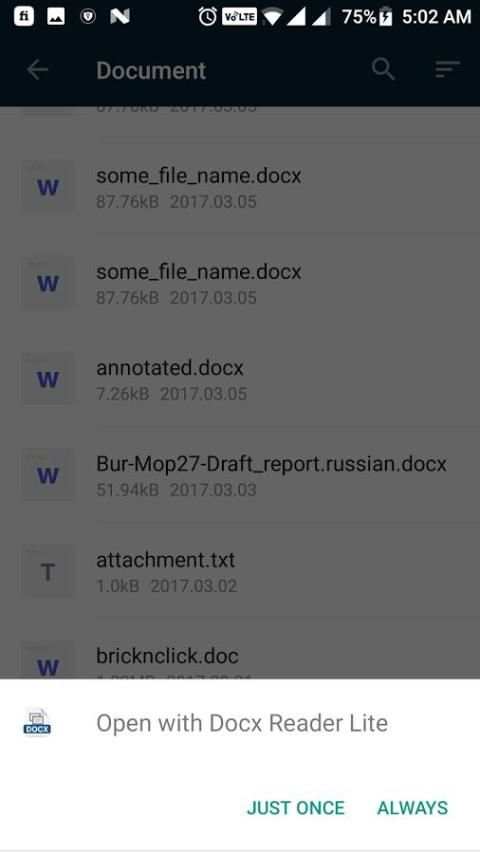 Docx Reader screenshot 2
