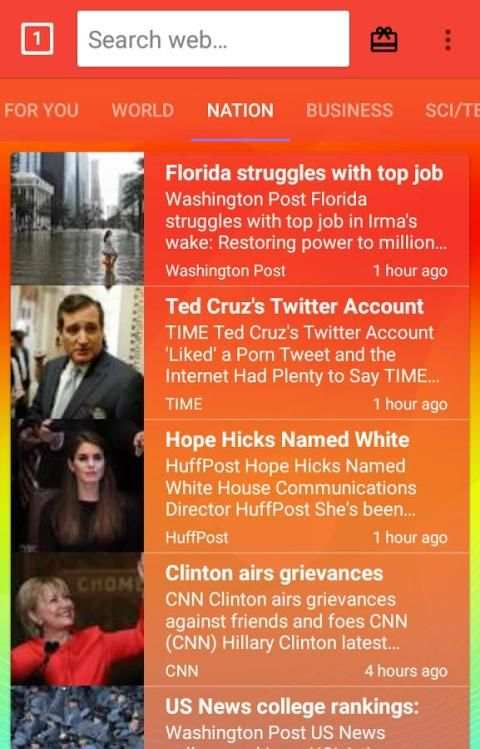 NC Browser screenshot 1