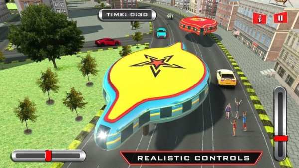 Real Gyroscopic Bus Simulator 3D - Transport Games screenshot 11
