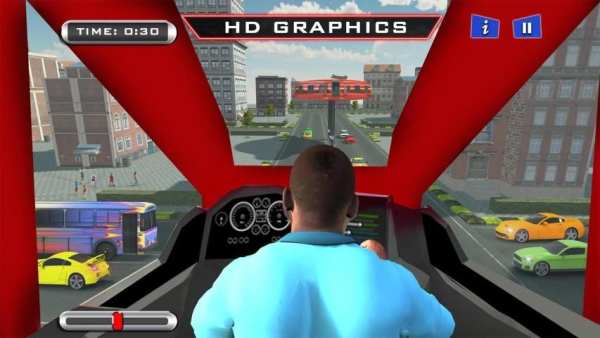 Real Gyroscopic Bus Simulator 3D - Transport Games screenshot 7