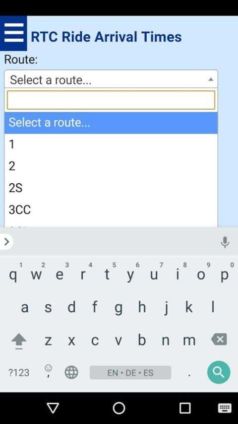 Reno RTC Ride Bus Tracker скриншот 2