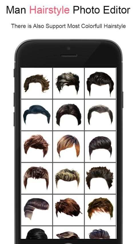Man HairStyle Photo Editor screenshot 4