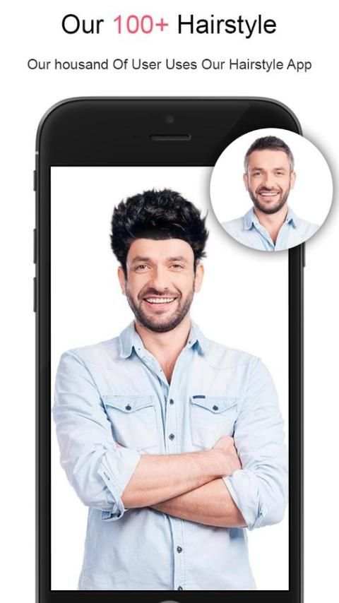 Man HairStyle Photo Editor screenshot 5