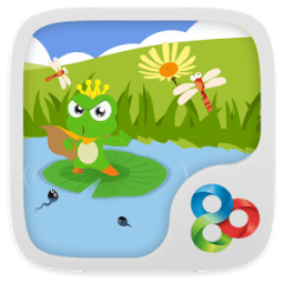 Frog prince GO Launcher Theme أيقونة