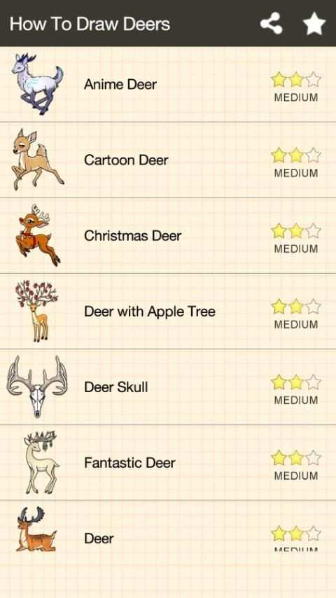 How To Draw Deers скриншот 5