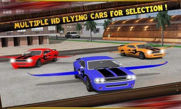 Flying Car Racing स्क्रीनशॉट 12