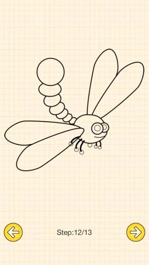 How To Draw Insects screenshot 1