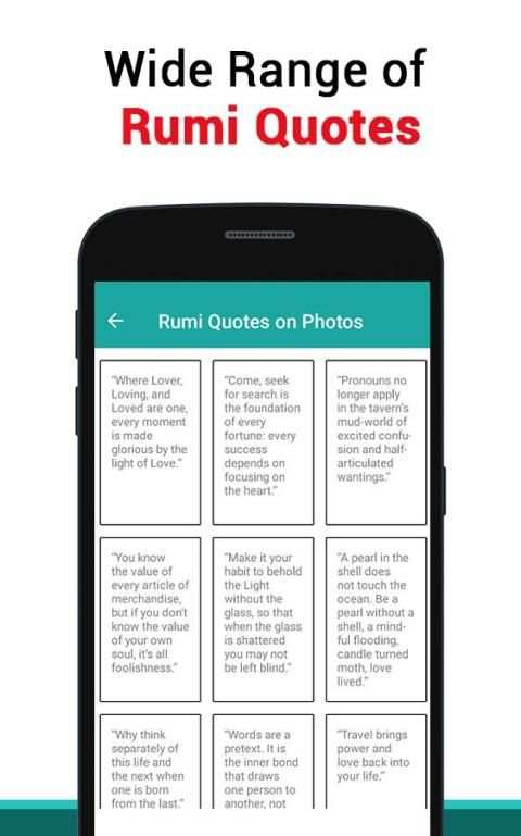 Rumi Quotes On Photos 4 تصوير الشاشة