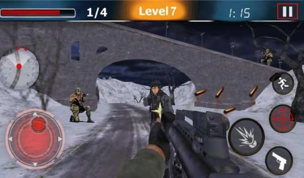 Winter Swat Army Sniper screenshot 4