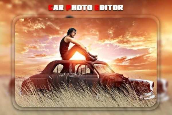 Car Photo Editor : Frames, Text, Sticker screenshot 2