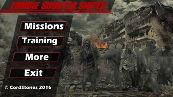 Zombie Shooter: Sniper 3D screenshot 5