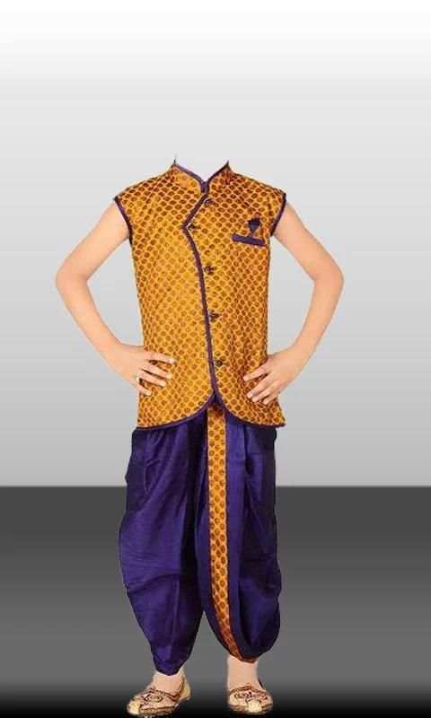 Boy Dhoti Photo Suit screenshot 14
