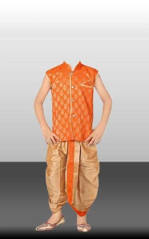 Boy Dhoti Photo Suit screenshot 6
